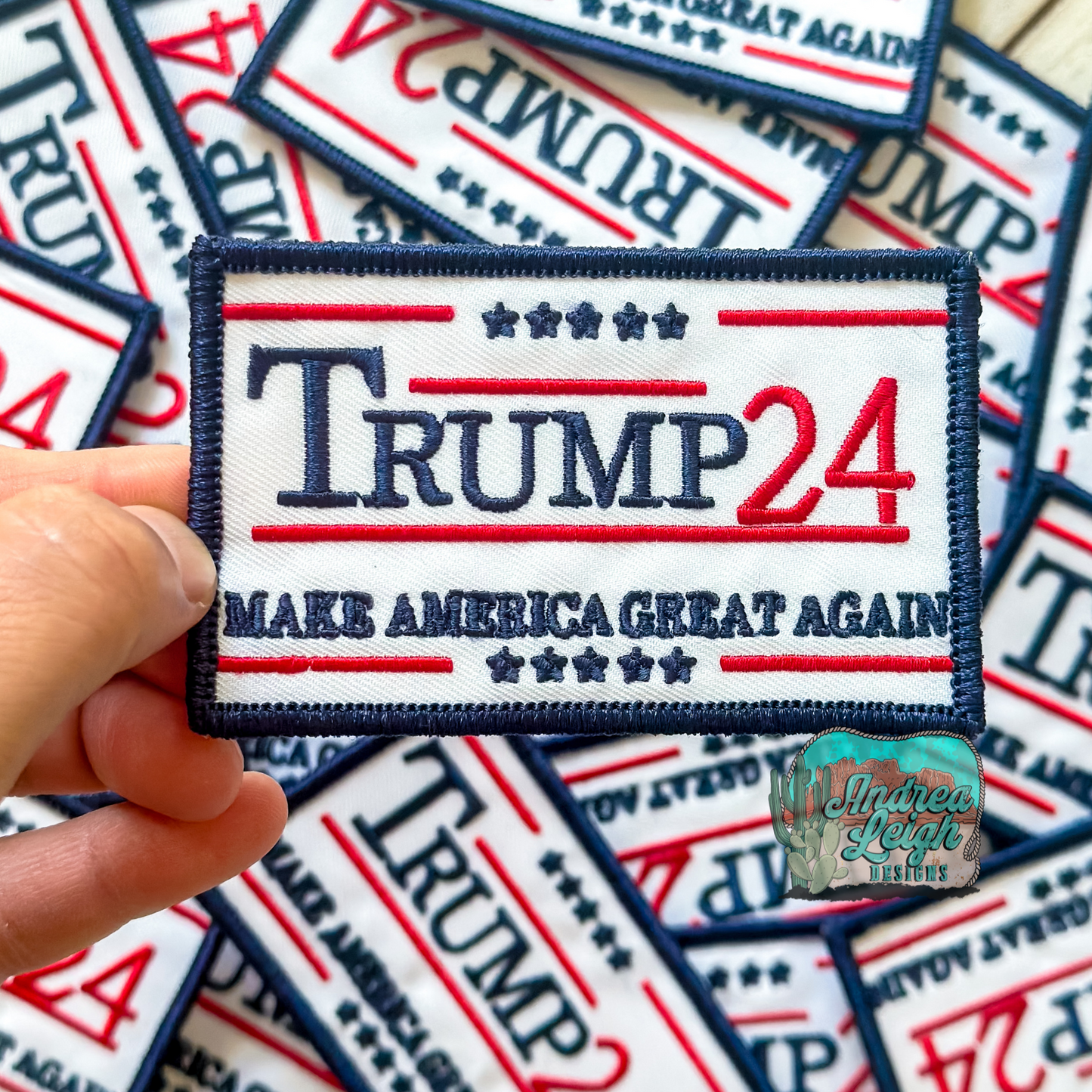 Trump'24 MAGA Embroidered Patch