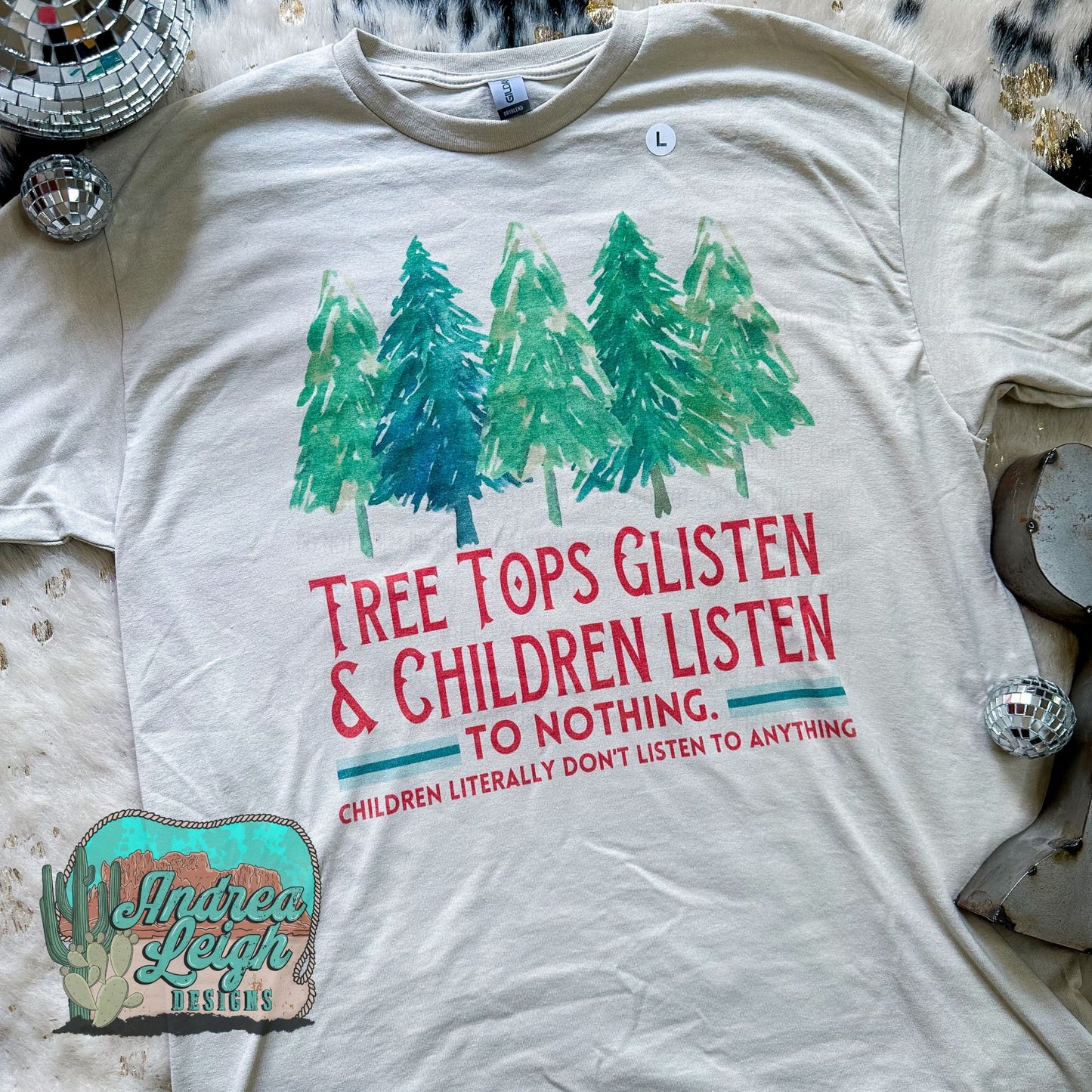 RTS Tree Tops Glisten and Children T Shirts