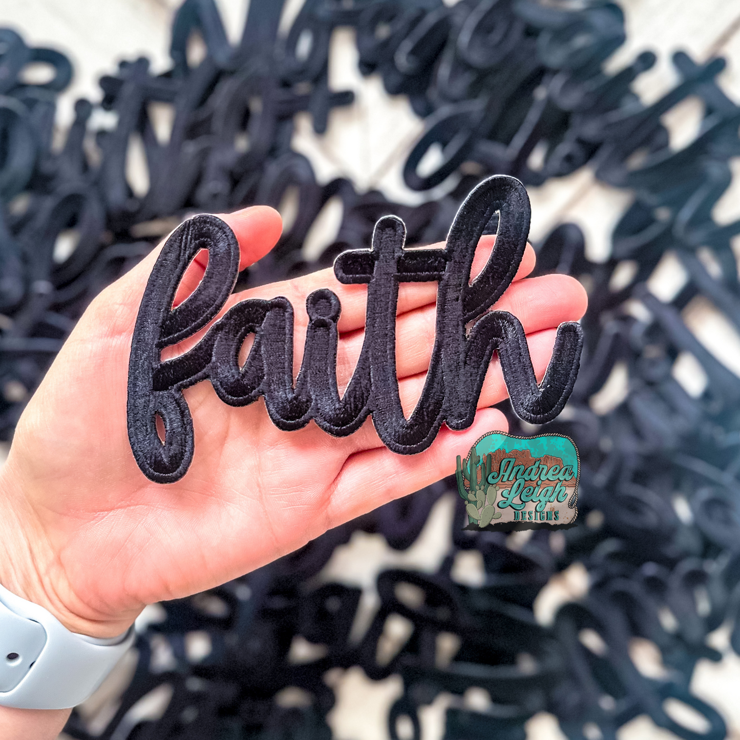 ALD EXCLUSIVE-Faith Embroidered Patch