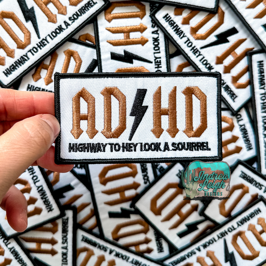 ADHD Embroidered Patch