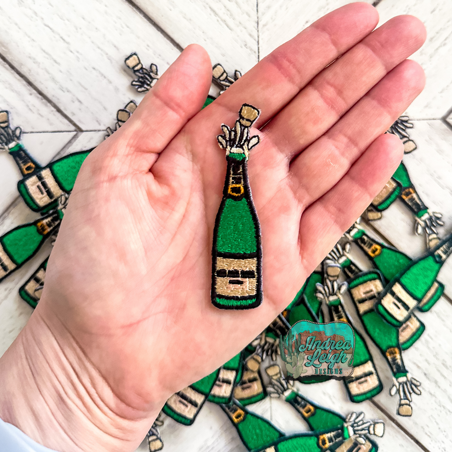 ALD EXCLUSIVE-Champagne Embroidered Patch