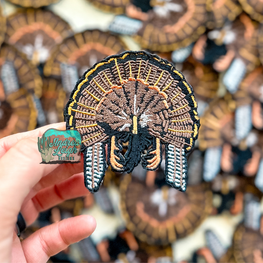 ALD EXCLUSIVE-Turkey Fan Embroidered Patch