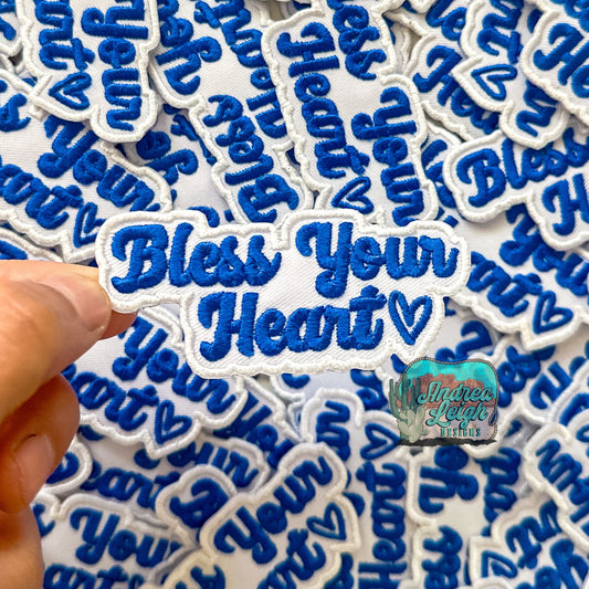 ALD EXCLUSIVE- Bless Your Heart Embroidered Patch