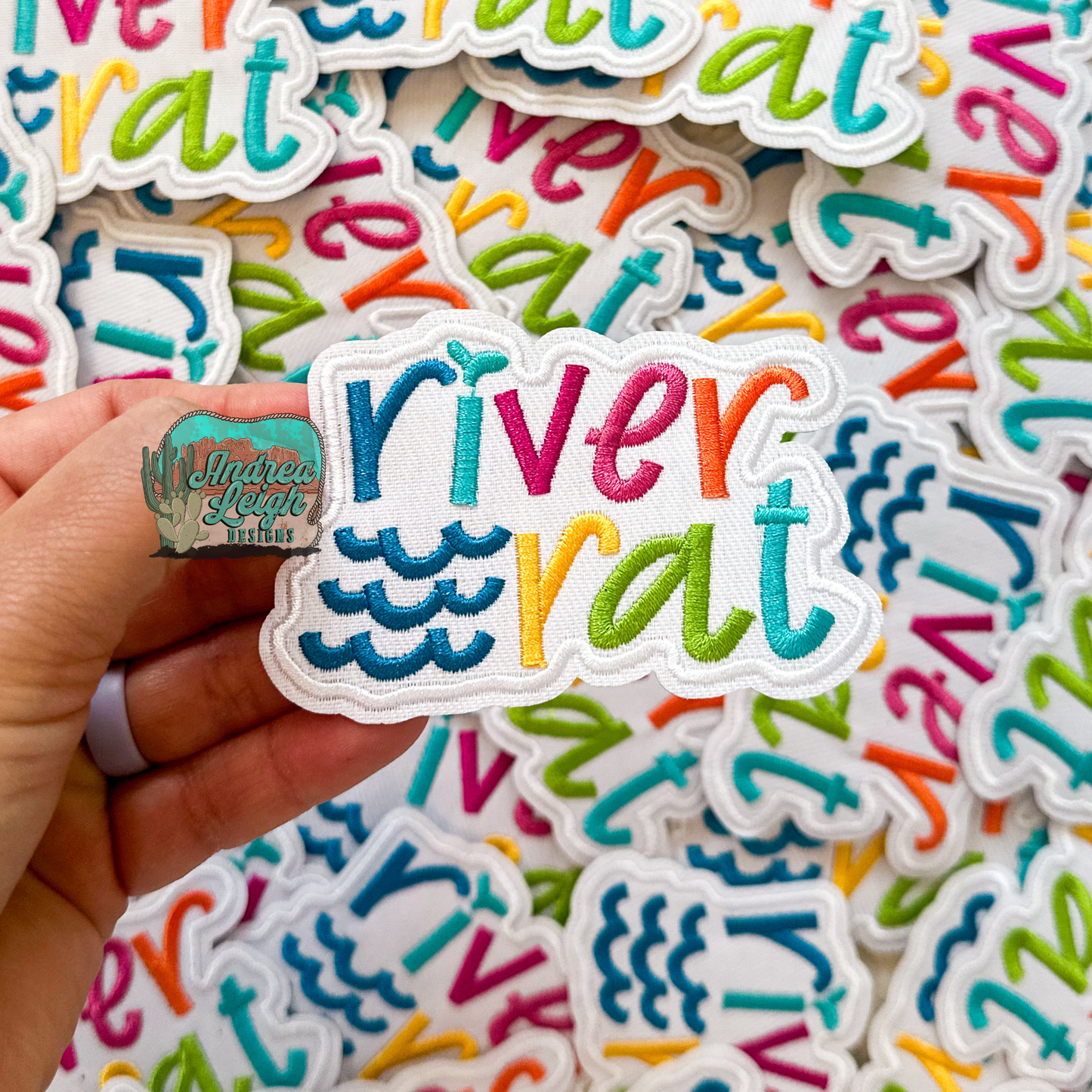 River Rat Embroidered Patch