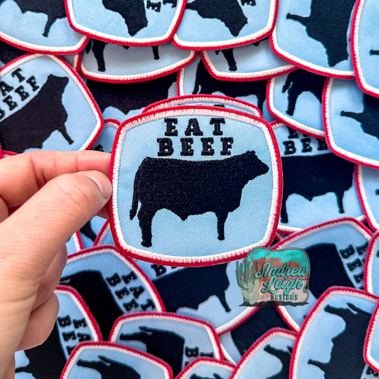 ALD EXCLUSIVE- Eat Beef Embroidered Patch