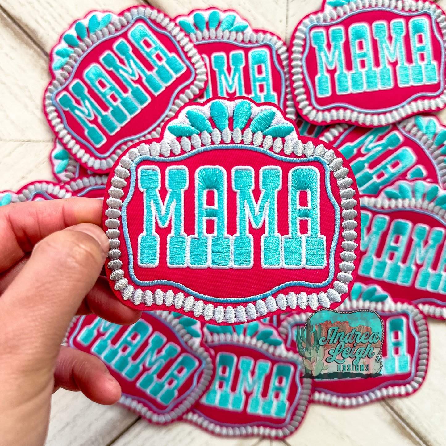 Western Mama Embroidered Patch