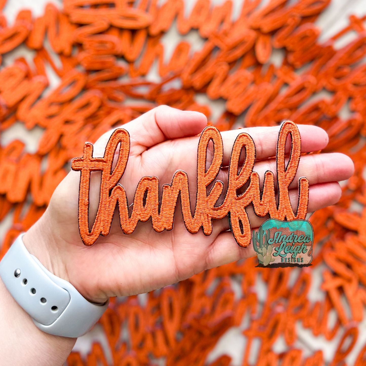 ALD EXCLUSIVE- Thankful Embroidered Patch