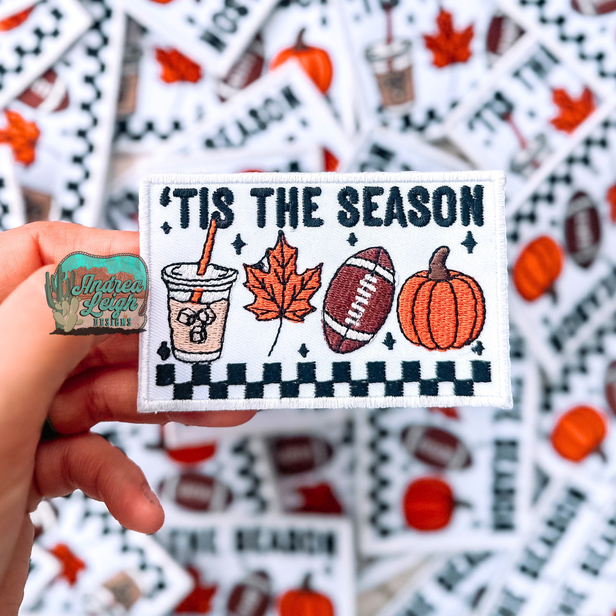 ALD EXCLUSIVE-Tis the Season Embroidered Patch