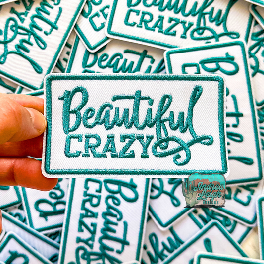 Beautiful Crazy Embroidered Patch