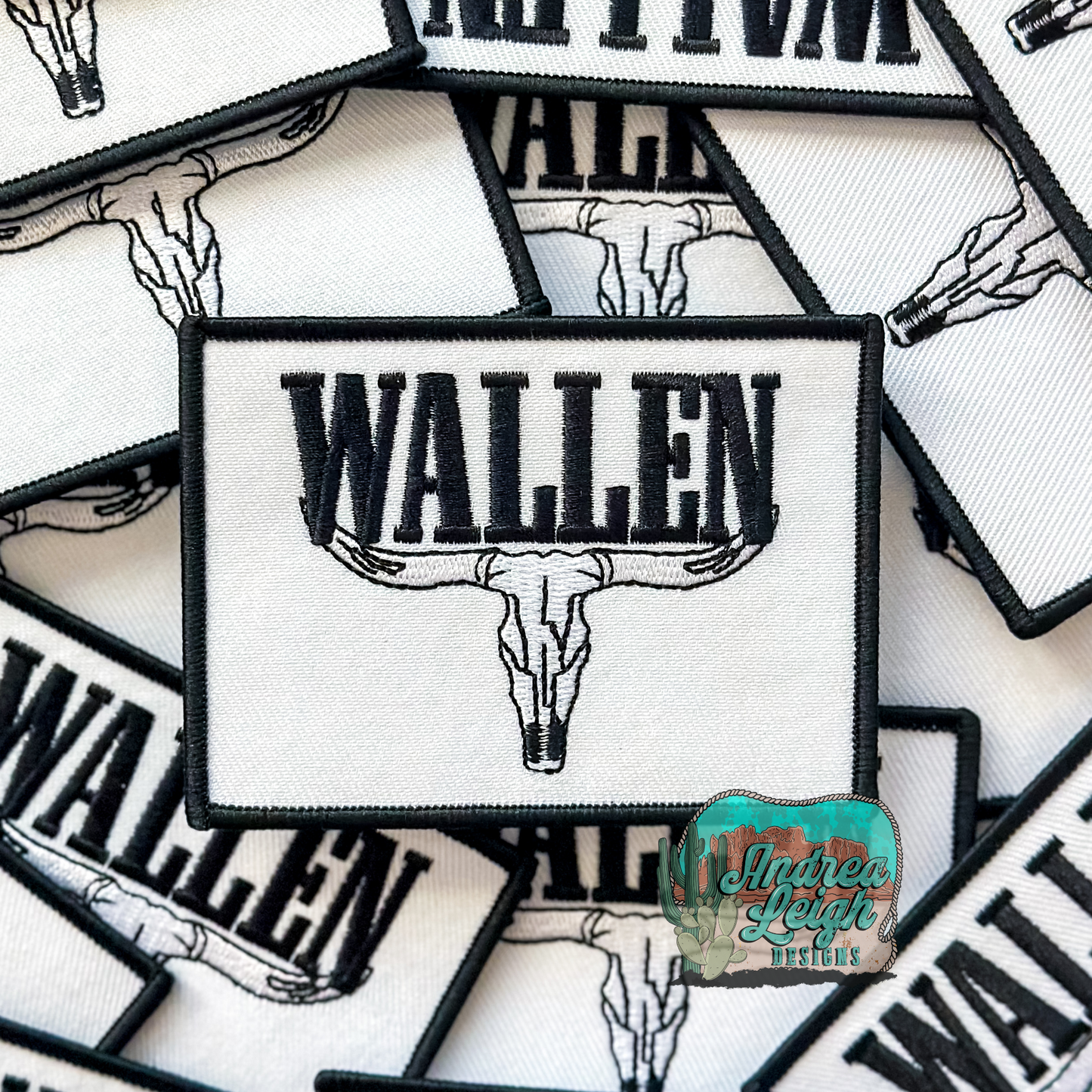 Wallen (Black) Embroidered Patch