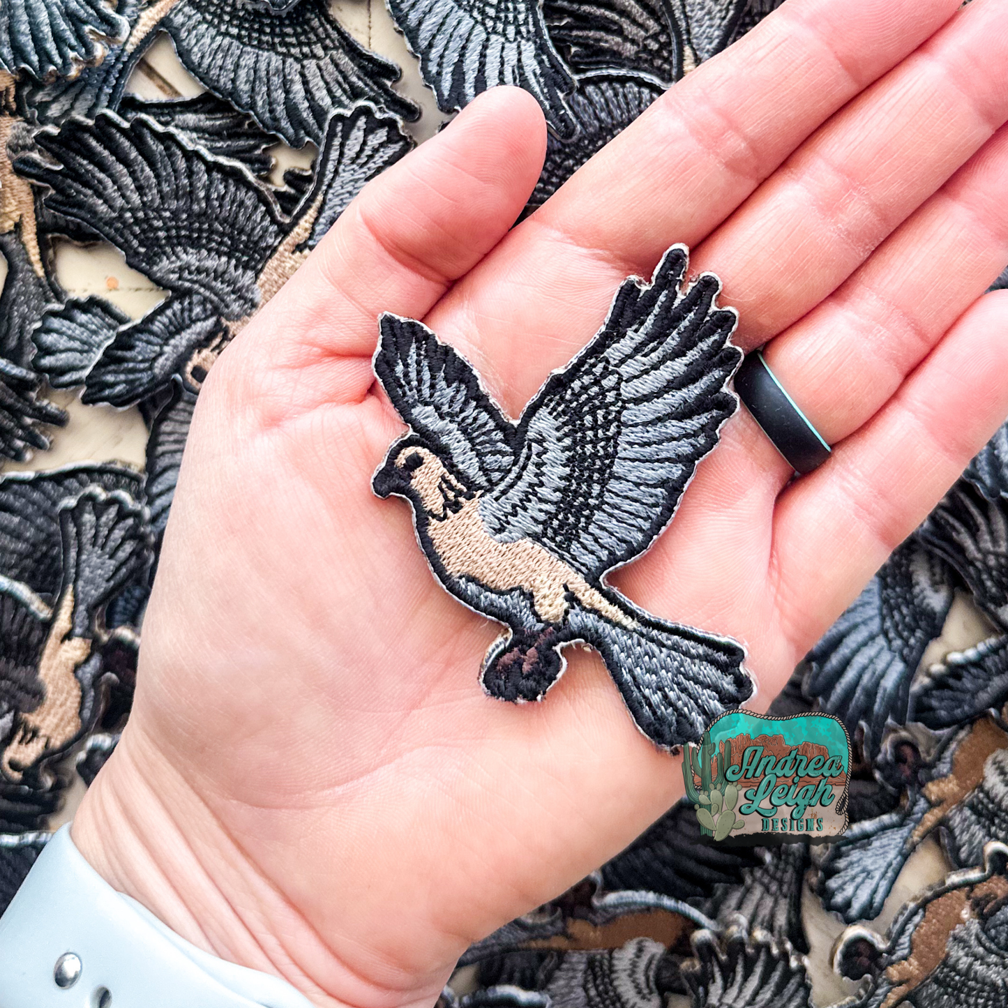 ALD EXCLUSIVE-Dove Embroidered Patch