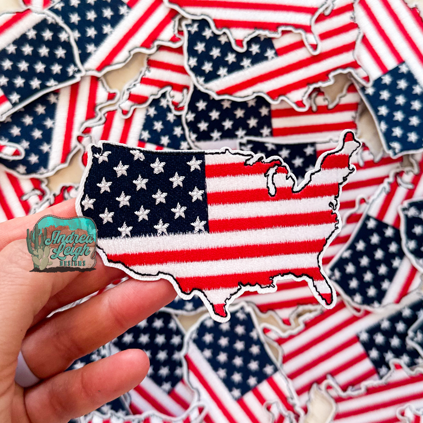 American Flag US Embroidered Patch