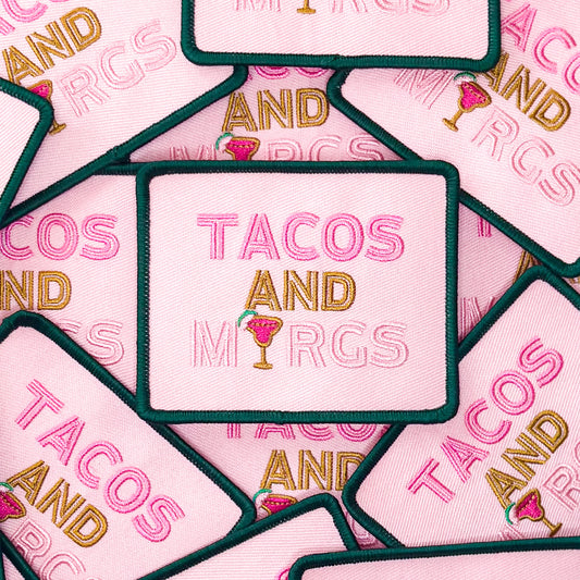 Tacos and Margs Embroidered Patch