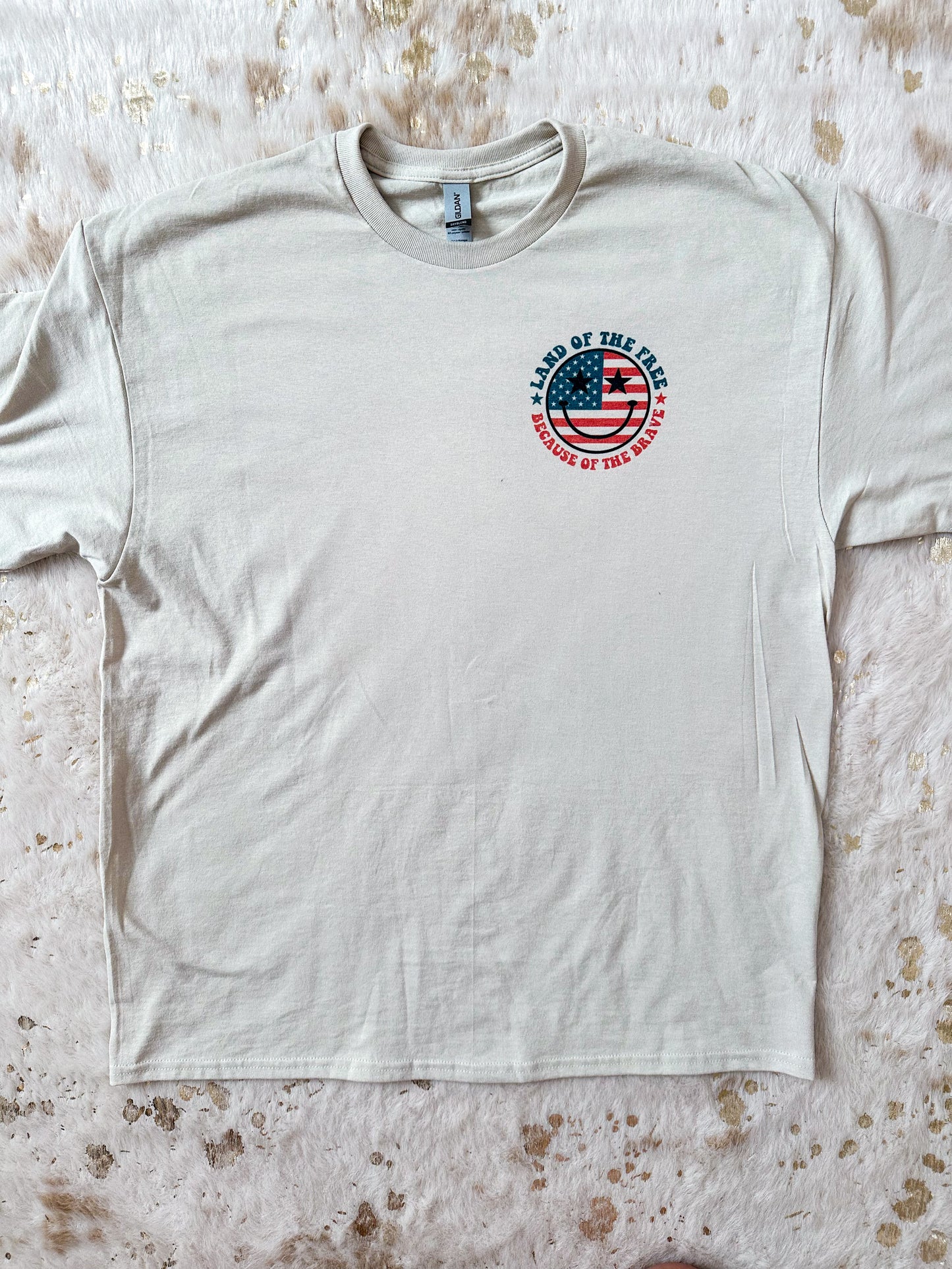 Discounted Land of the Free shirt