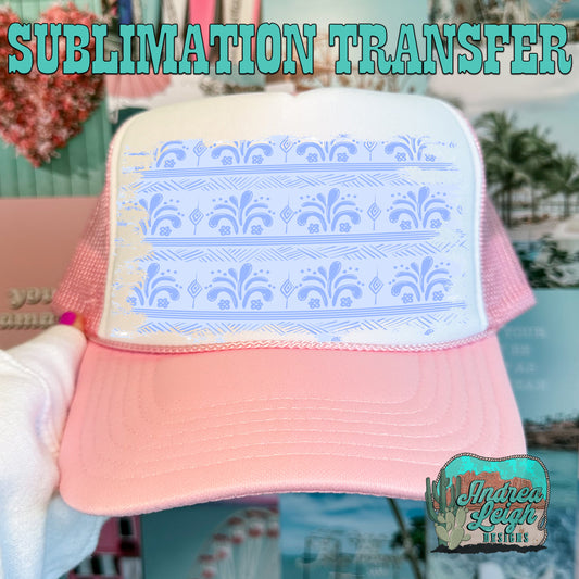 Spring Boho Tribal Sublimation Transfer