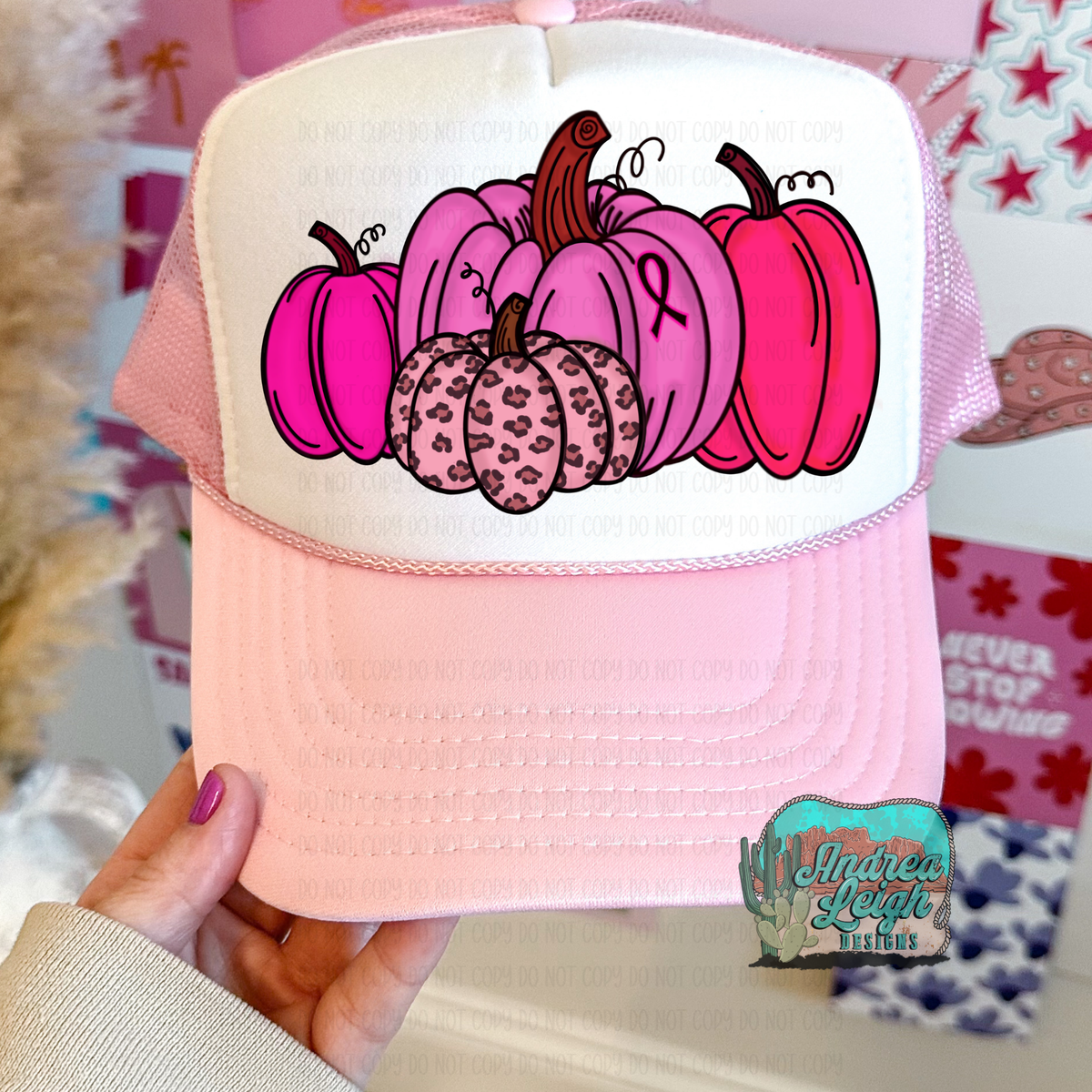 DTF Transfers Breast Cancer Awareness Fall