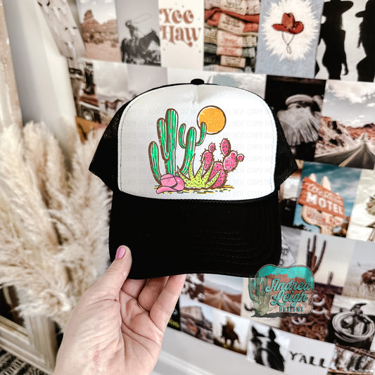 DTF Transfers Western Cacti