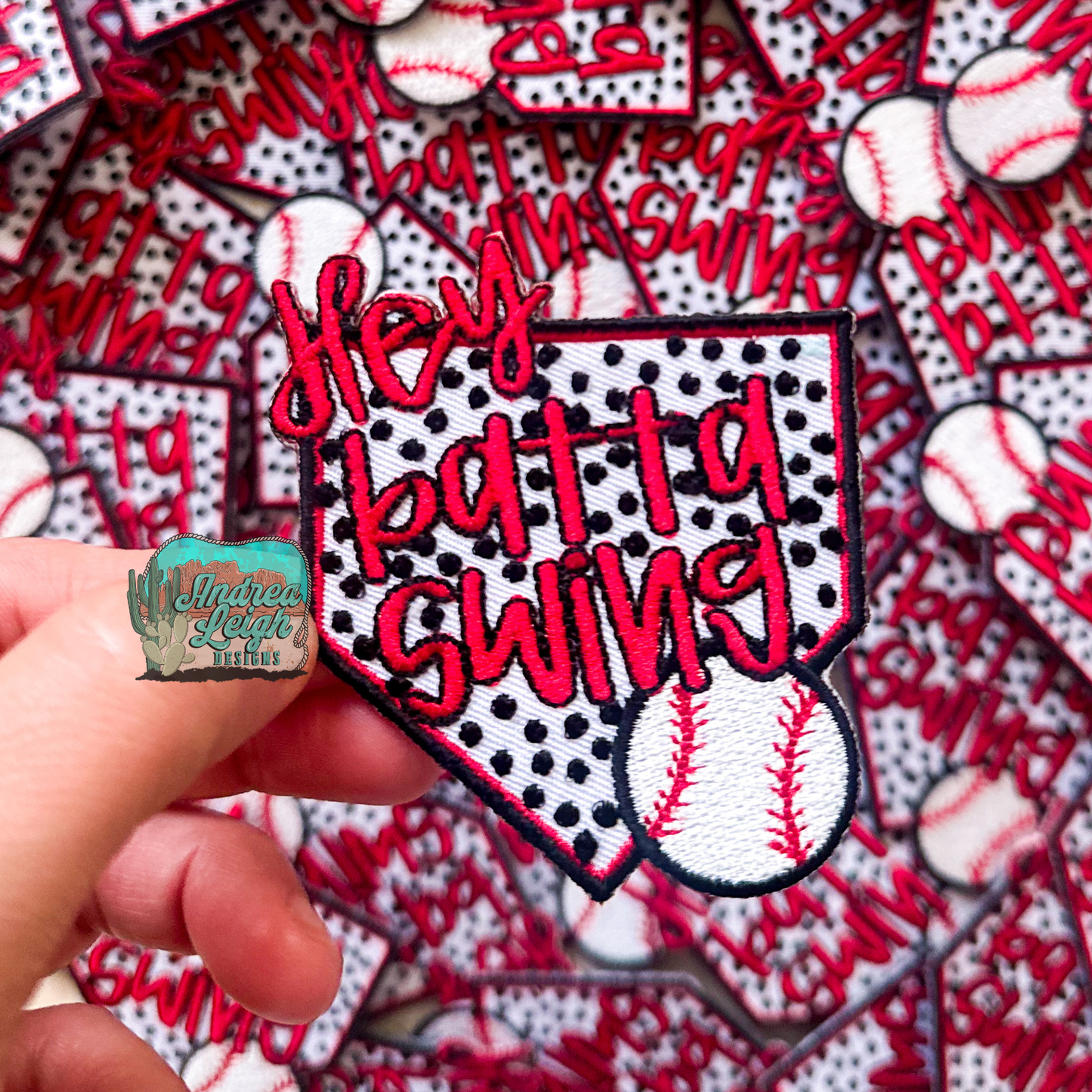 ALD EXCLUSIVE- Hey Batta Swing Embroidered Patch