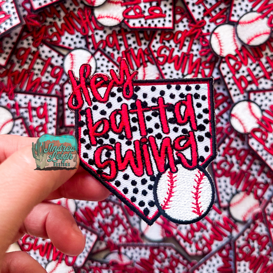 ALD EXCLUSIVE- Hey Batta Swing Embroidered Patch