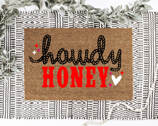 Howdy Honey Doormat