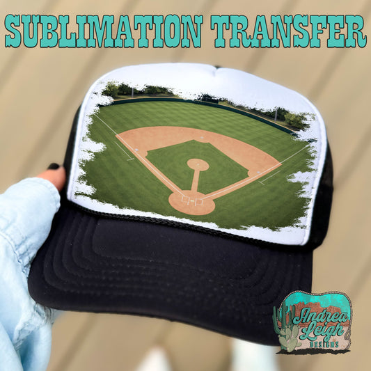 Baseball Field Sublimation Transfer
