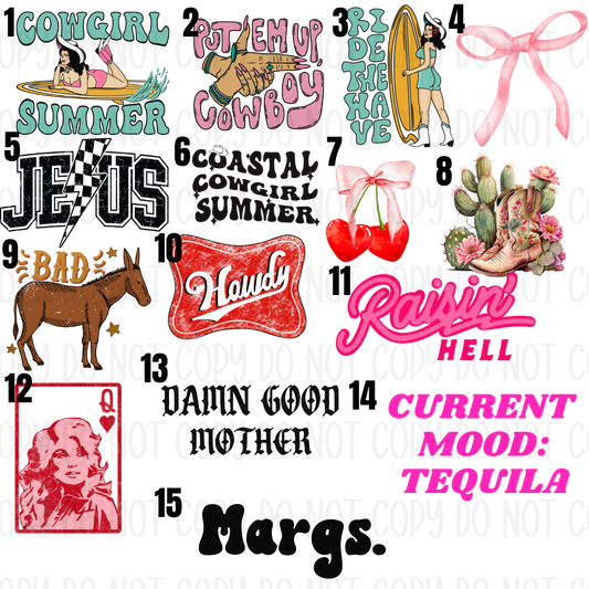 Sublimation Patches V.5
