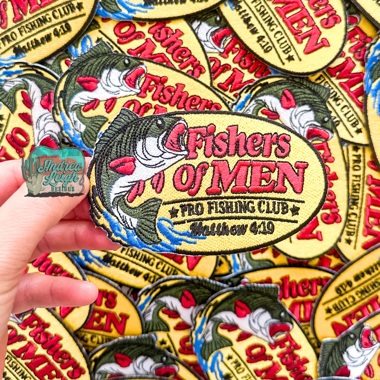 ALD EXCLUSIVE- Fishers of Men Embroidered Patch