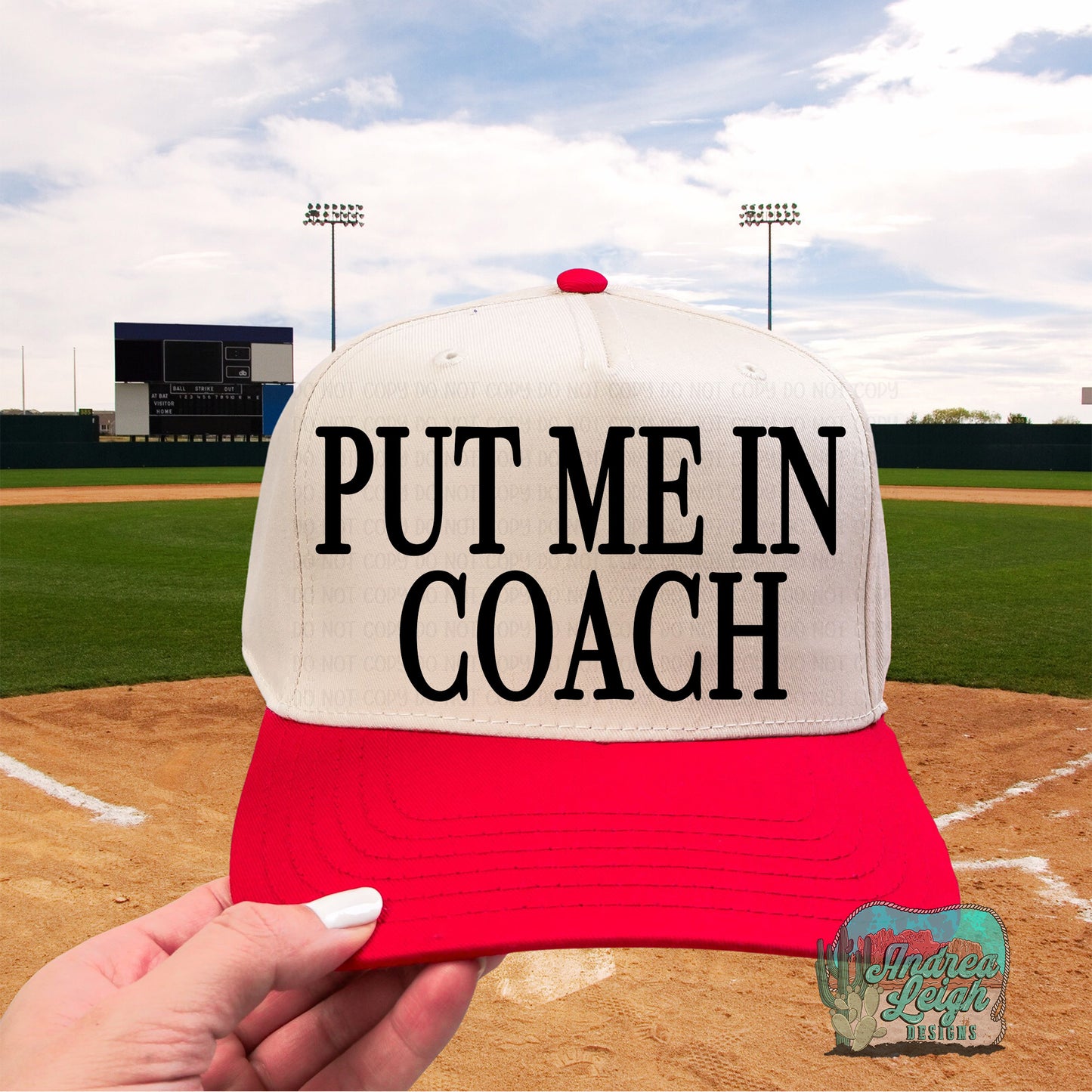 DTF Transfers Put Me In Coach