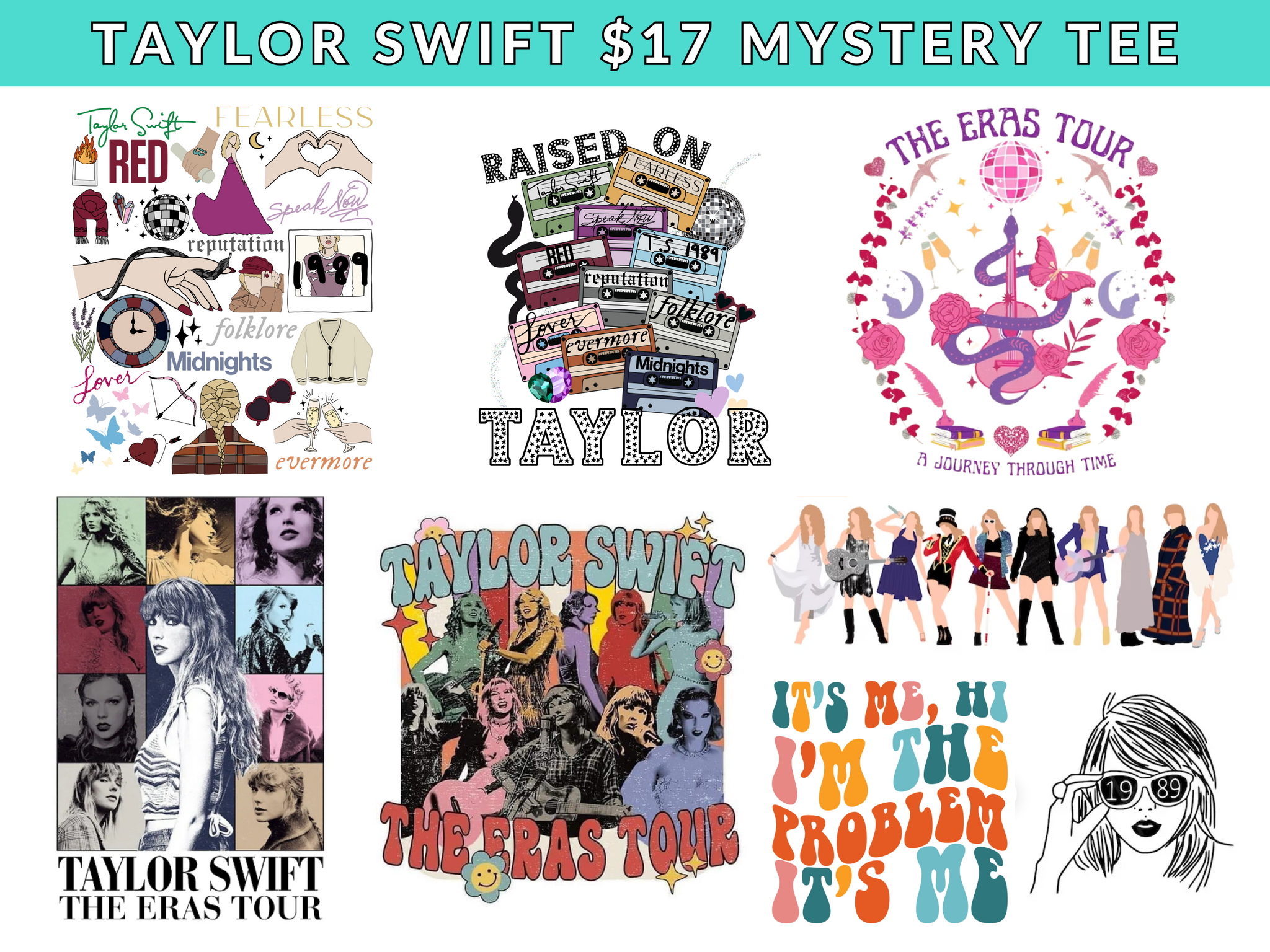 T Swift $17 Mystery Tee