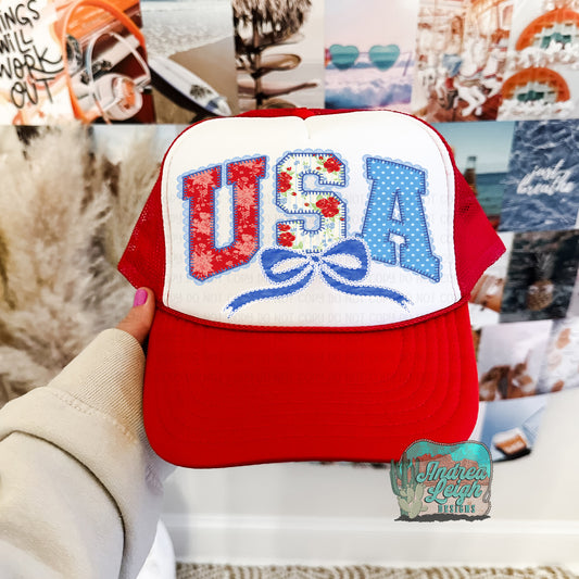 DTF Transfers USA Coquette Bow