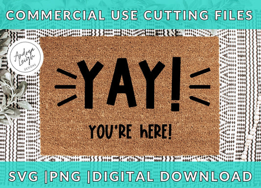 YAY! Doormat Digital Download