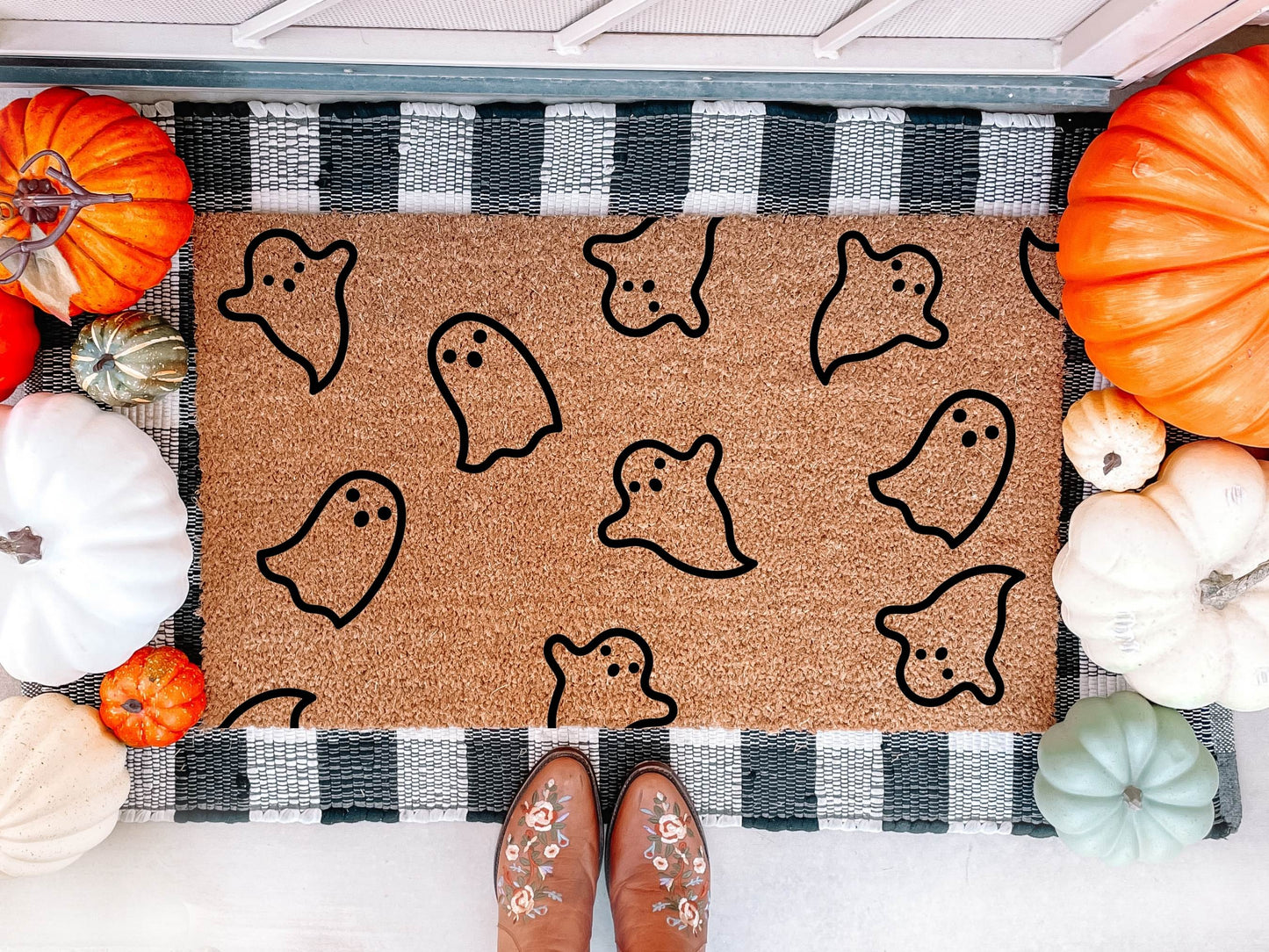 Ghosts Doormat