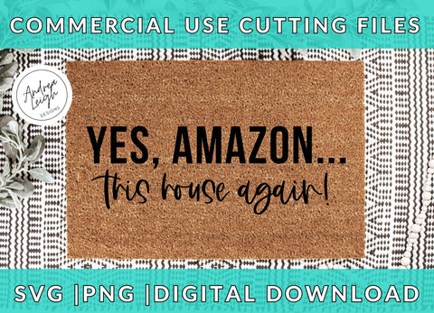Yes Amazon Doormat Digital Download