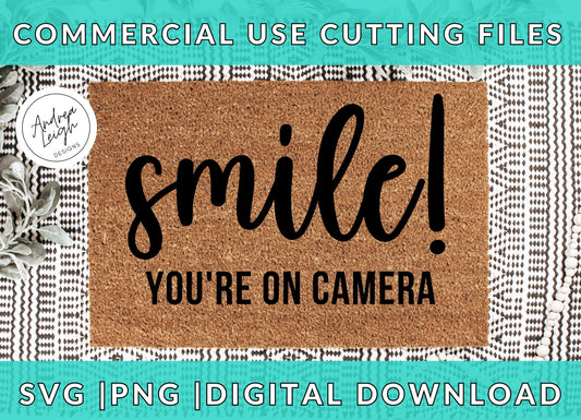 Smile! Doormat Digital Download