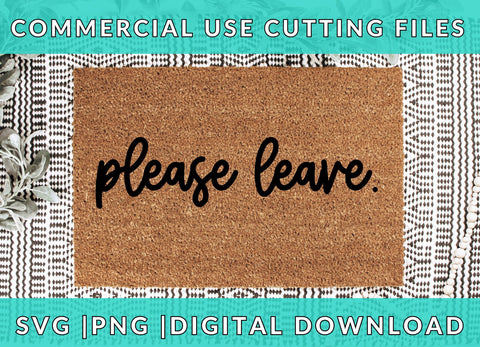 Please Leave Doormat Digital Download