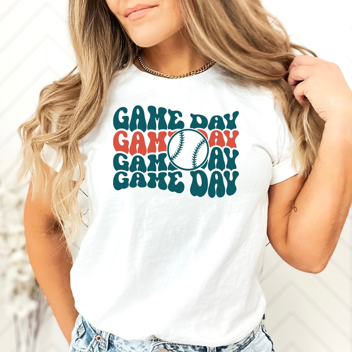 Retro Baseball Game Day Shirt