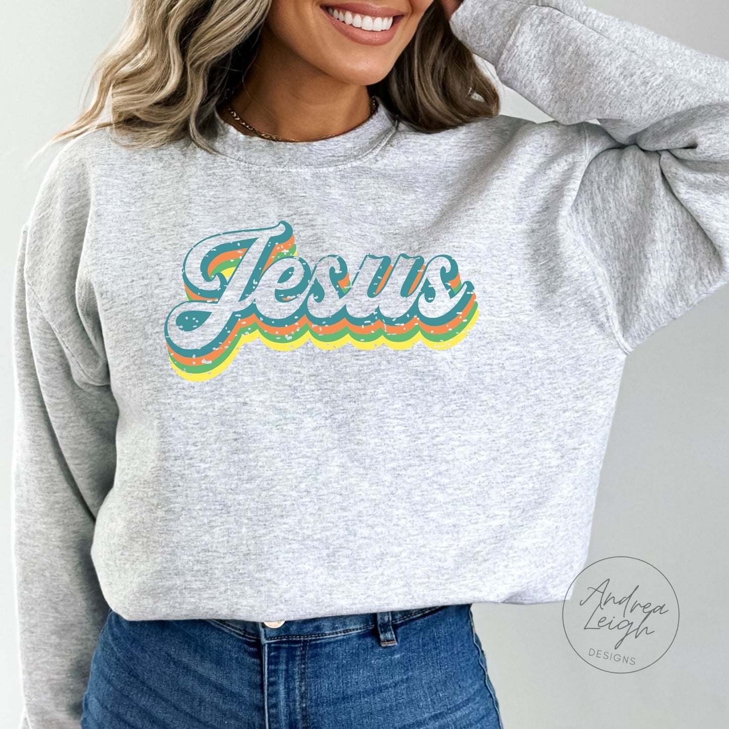 PREORDER- Retro Jesus Sweatshirt