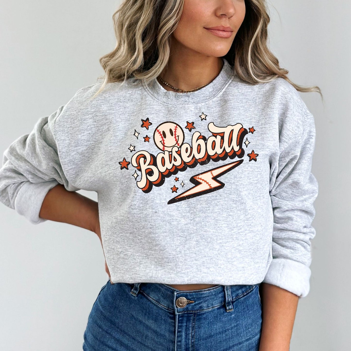 Retro Baseball Sweatshirt