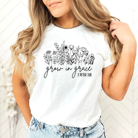 PREORDER- Grow in Grace Shirt