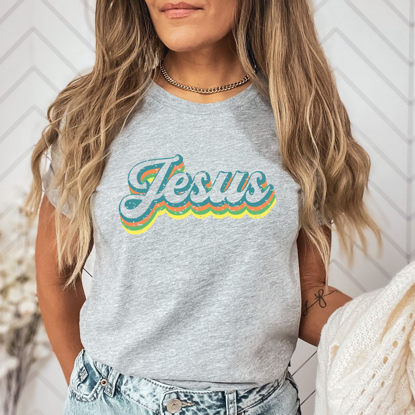 PREORDER- Retro Jesus Shirt