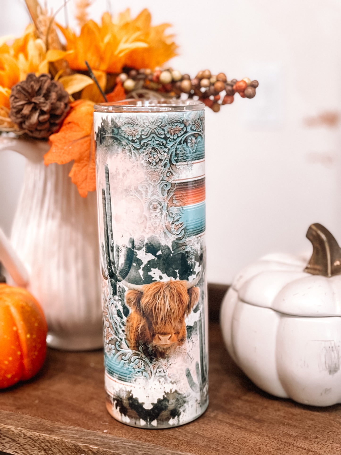 Discounted Western Collage Tumbler