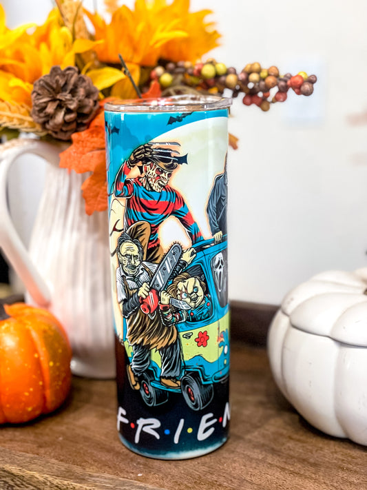 Discounted Horror Friends Tumbler