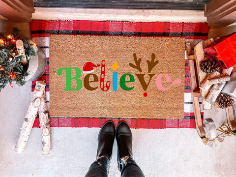 Believe Doormat