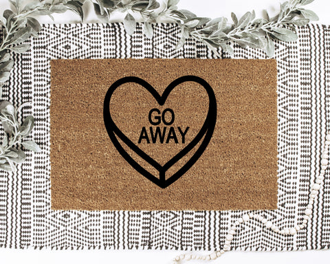 Go Away Doormat
