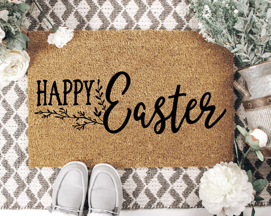 Happy Easter Doormat