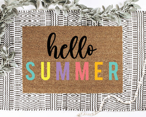 Hello Summer Doormat