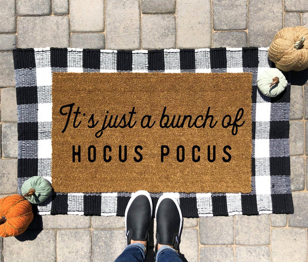 It's Just a Bunch of Hocus Pocus Doormat