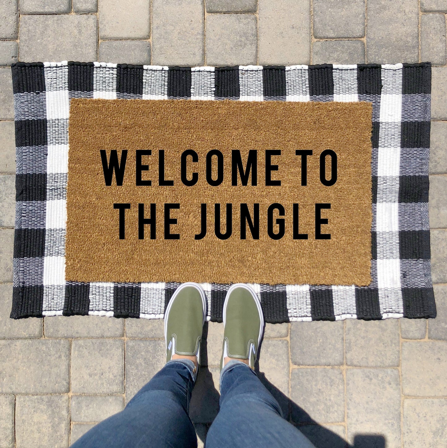 Welcome To The Jungle Doormat