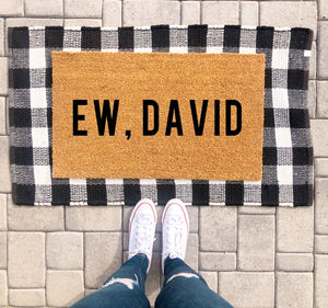 Ew David Doormat
