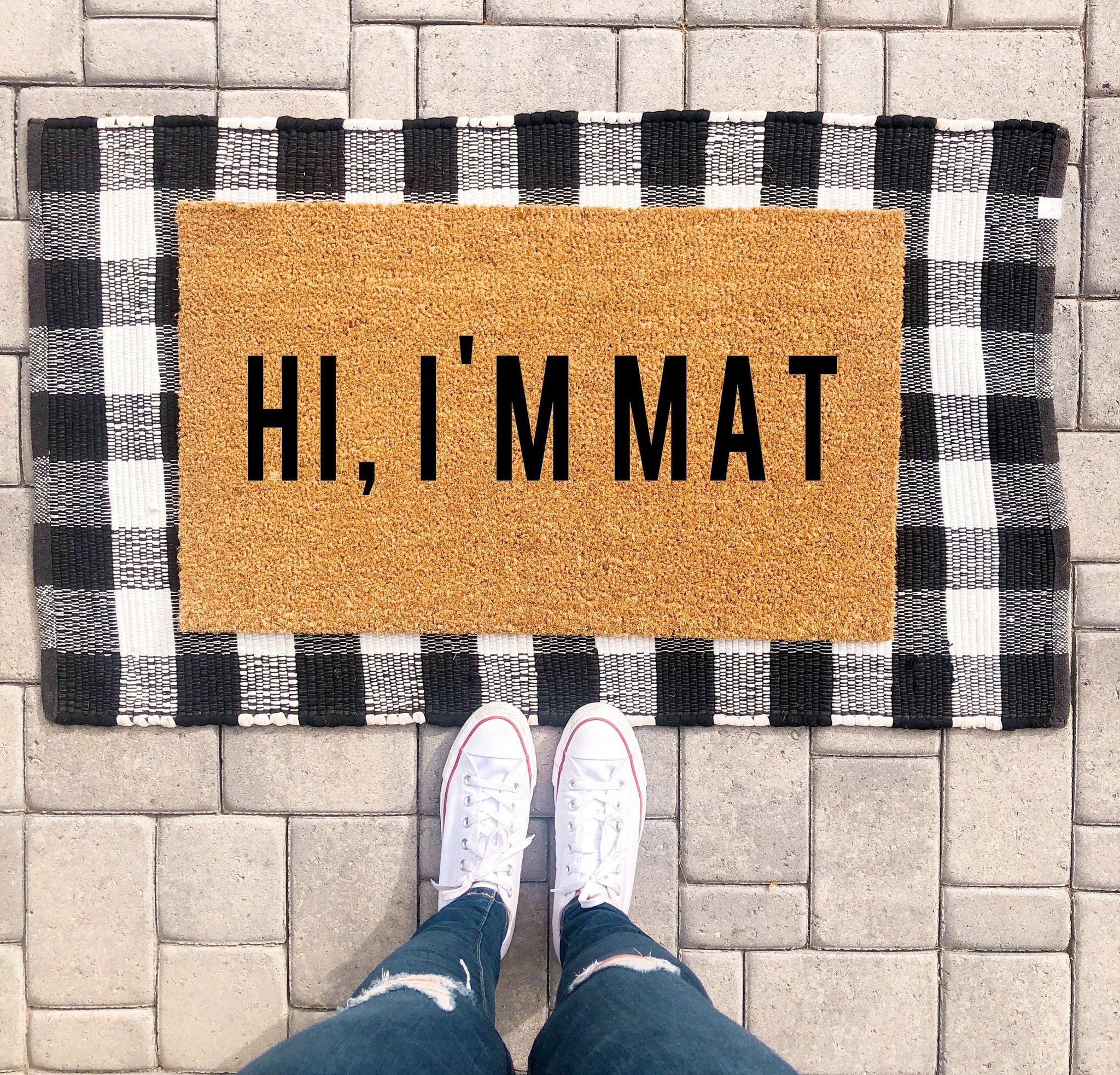 Hi I'm Mat Doormat